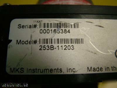 Mks instruments exhaust throttle valve 253B-11203