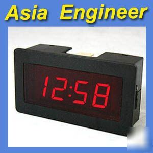 New brand 4 red led digital panel clock