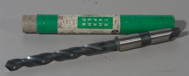 Precision twist drill taper shank#2 size 31/64 