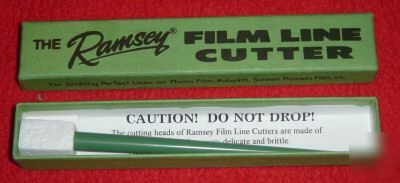 The ramsey film line cutter / litho