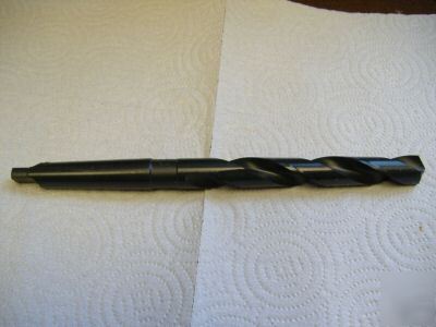 New morse 11/16 taper shank drill made u.s.a