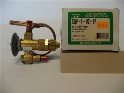 New sporlan thermostatic expansion valve egv-1-1/2-zp