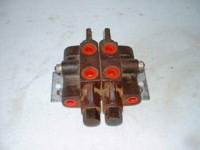 2 spool hydraulic valve for loader/ cylinder/motor 