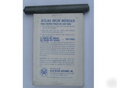 Atlas iron mender for cast iron & iron castings