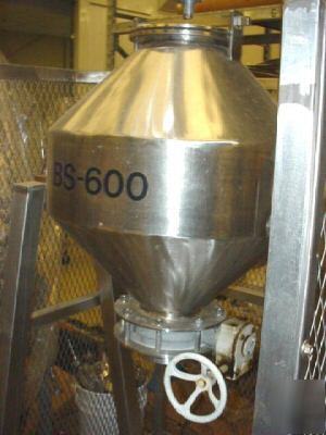 Double cone rotary blender, paul abbe model 24RCB 