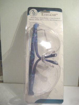 Eyegear protective eye glasses for lab work 