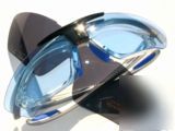 Italian style rx-able silver sunglasses W3 lenses -MG2