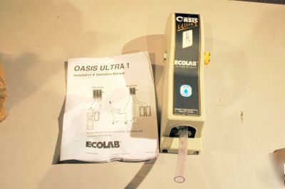 New ecolab oasis ultra 1 sanitizer dispenser 