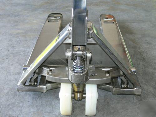 New - pallet jack stainless steel heavy truck 5,510LBS