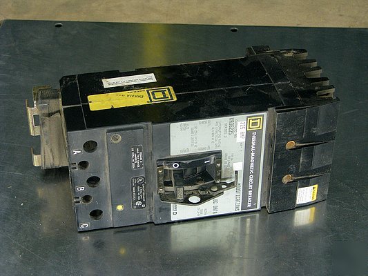 Square d i-line KA36225 circuit breaker 225 amp ka