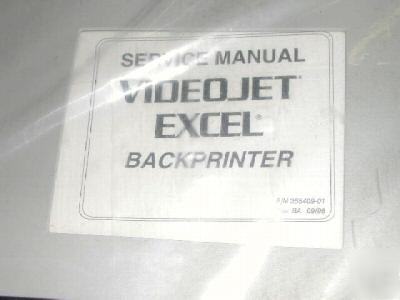Videojet excel label printer / backprinter