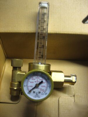 CO2 carbon dioxide regulator flometer for mig welding 