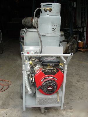Cary industrial 16 hp propane powered portable vac
