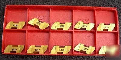 10 sandvik tlg-3125L 4125 indexable carbide inserts 