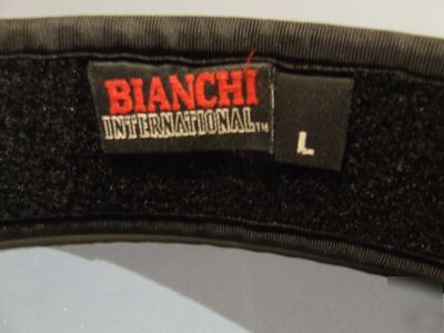 Bianchi accumold duty belt, model 7200, used/large