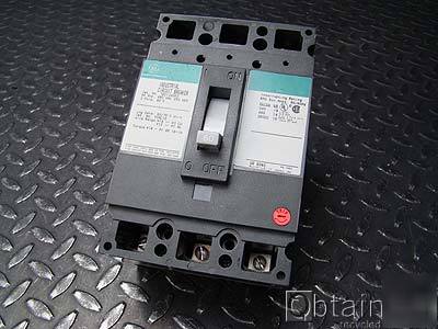 Ge general electric breaker TED134060 480VAC 250VDC 60A