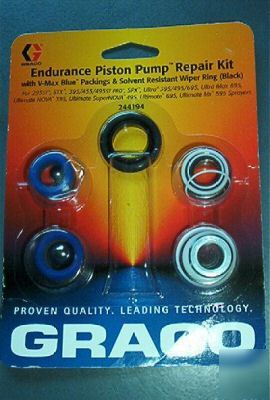 Graco sprayer endurance piston pump repair kit 244194