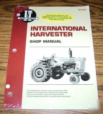 Ih 766 thru 1086 tractor i&t shop service repair manual
