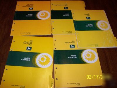 John deere parts catalogs