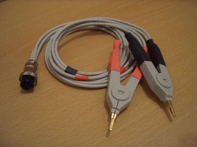 Kelvin clip/clipper -- lcr meter /tester, 5-pins socket