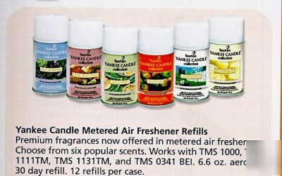 Timemist yankee candle air freshener macintosh 12 cs