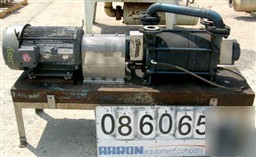 Used: sihi liquid ring vacuum pump, model LPHR55320, ca