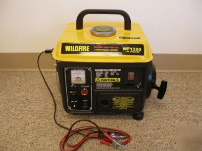 Wildfire 1200 watt gas powered electric generator a 