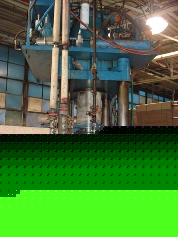 Lawton 200 ton 4-post hydraulic press