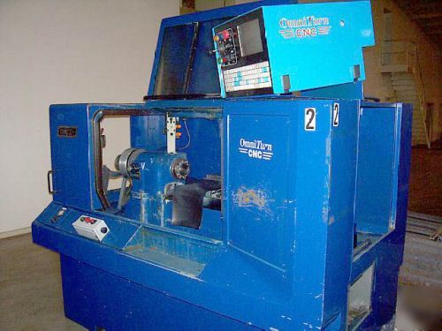 Omniturn /chnc 16C lathe with bar feed