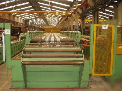20-stand yoder roll forming line with rafted tooling