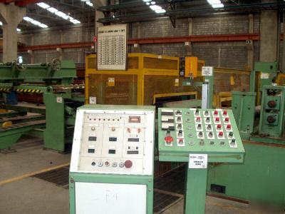 20-stand yoder roll forming line with rafted tooling