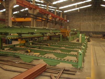 20-stand yoder roll forming line with rafted tooling