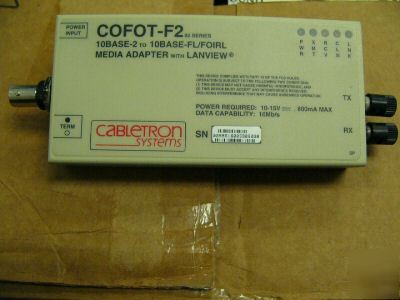 Cabletron cofot-F2 10 base-2 to 10 base-fl/foirl lot 3