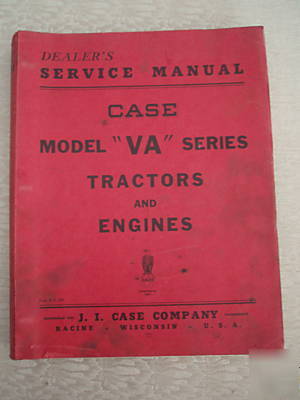 Case service manual model 