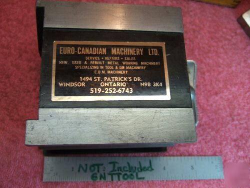 Eclipse E934MP magnetic v-blocks pair in case used 