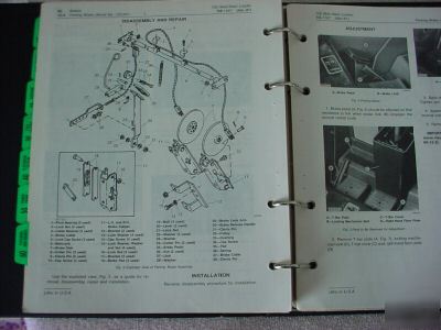John deere 125 skid-steer loader tech. repair manual