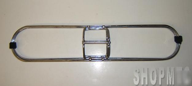 Lot of 3 chrome clip-on dust mop frames 5