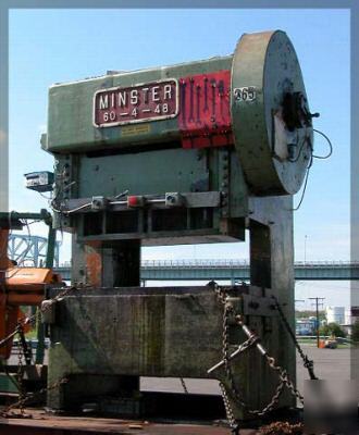 Minster gap frame press 60-4 2 point gap frame press