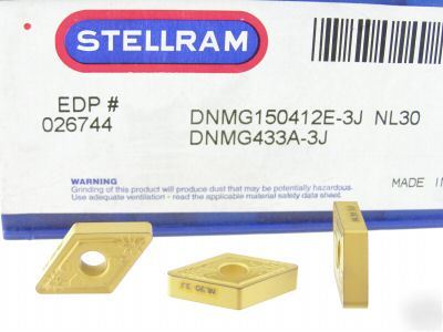 New 300 stellram dnmg 433A-3J NL30 carbide inserts N357
