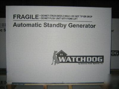 New generac watchdog 15KW home standby generator 