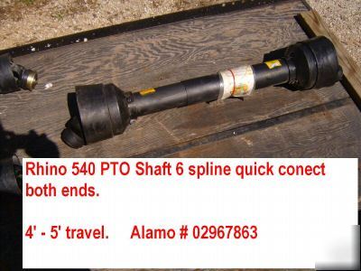 New heavy duty 540 pto drive shaft driveline free ship