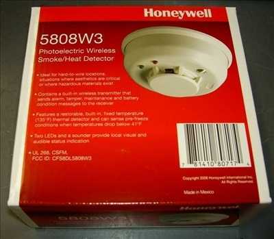 New honeywell wireless smoke/heat detector 5808W3 