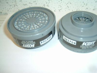 New scott respirator filter-cartridge (2)-pair <80782