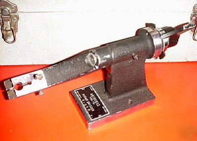 Rothfuss radius grinding wheel dressing fixture w/ case