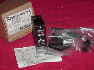 Pepperl + fuchs (RLK39) z series photoelectric sensor 