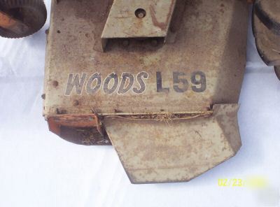 Woods L59 belly mower, fits farmall, john deere, allis 