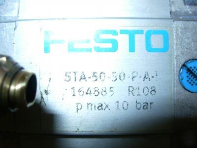 Festo industrial stopper cylinder sta-50-30-par 10BAR