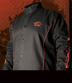 Black stallion xtreme bsx stryker fr jacket - xl