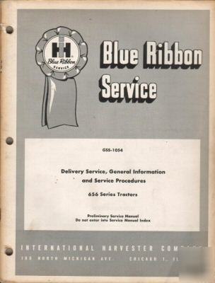 I.h. 656SERIESTRACTORS general infor.service procedures