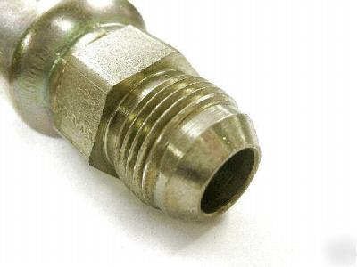 Hydraulic crimp fitting 1/2 inch male jic for 1/2 hose